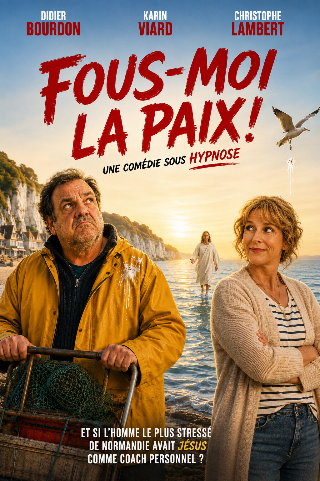 Affiche concept du film Fous-moi la paix !