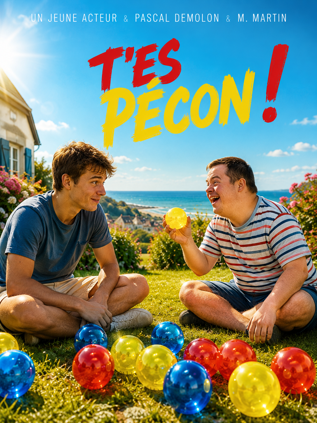 Affiche concept du film T'es Pécon !